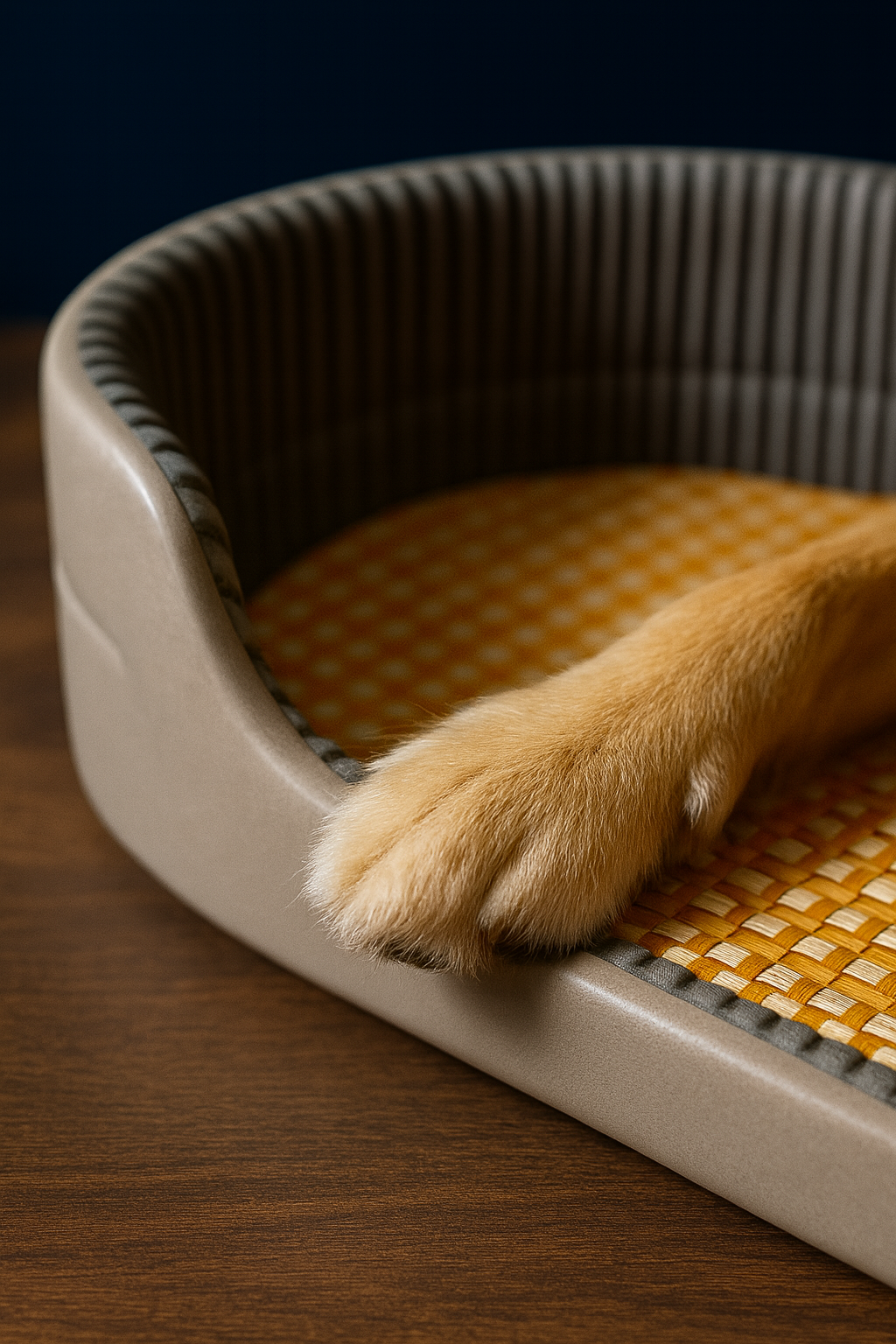 CoolNest Bamboo Pet Bed.