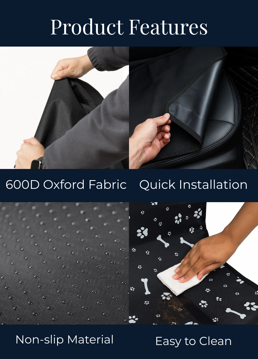 PawRide Car Seat Protector