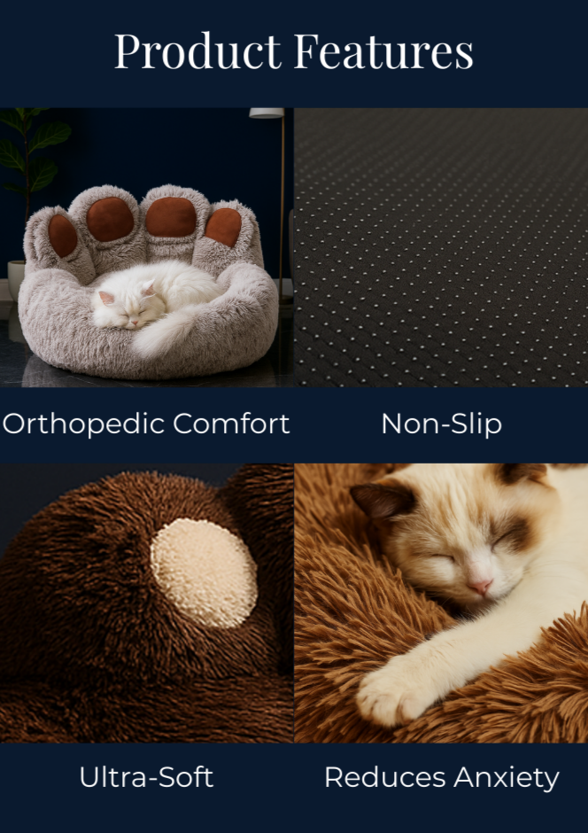 Paw Monsters Pet Bed