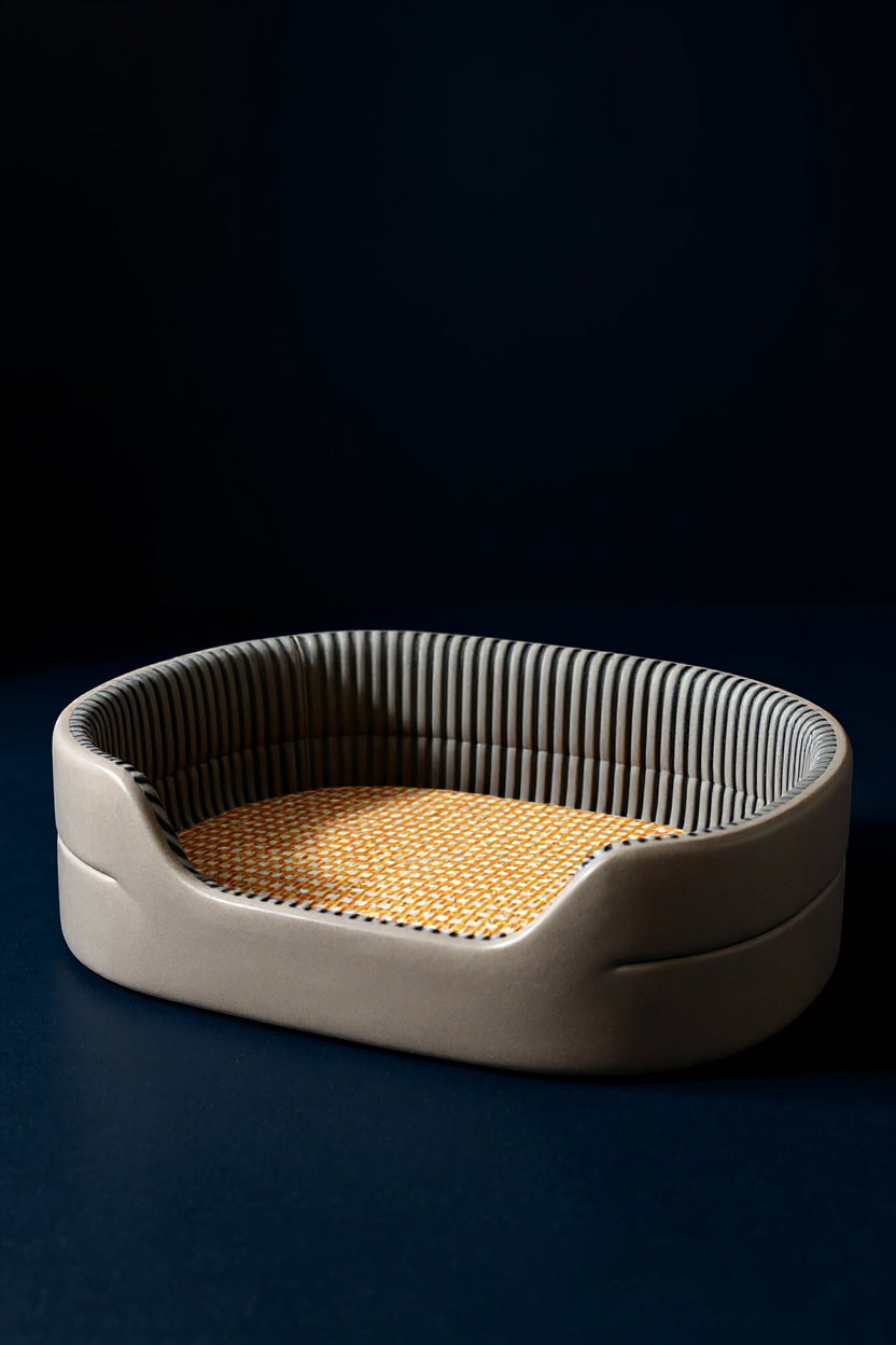 CoolNest Bamboo Pet Bed.